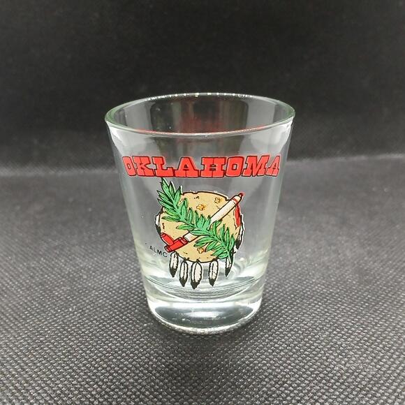 Other - Vintage Oklahoma Shot Glass